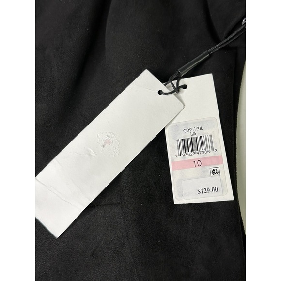 Calvin Klein, New Size‎ 10 Tulip Short Sleeve Sheath Dress, Black - Picture 6 of 11